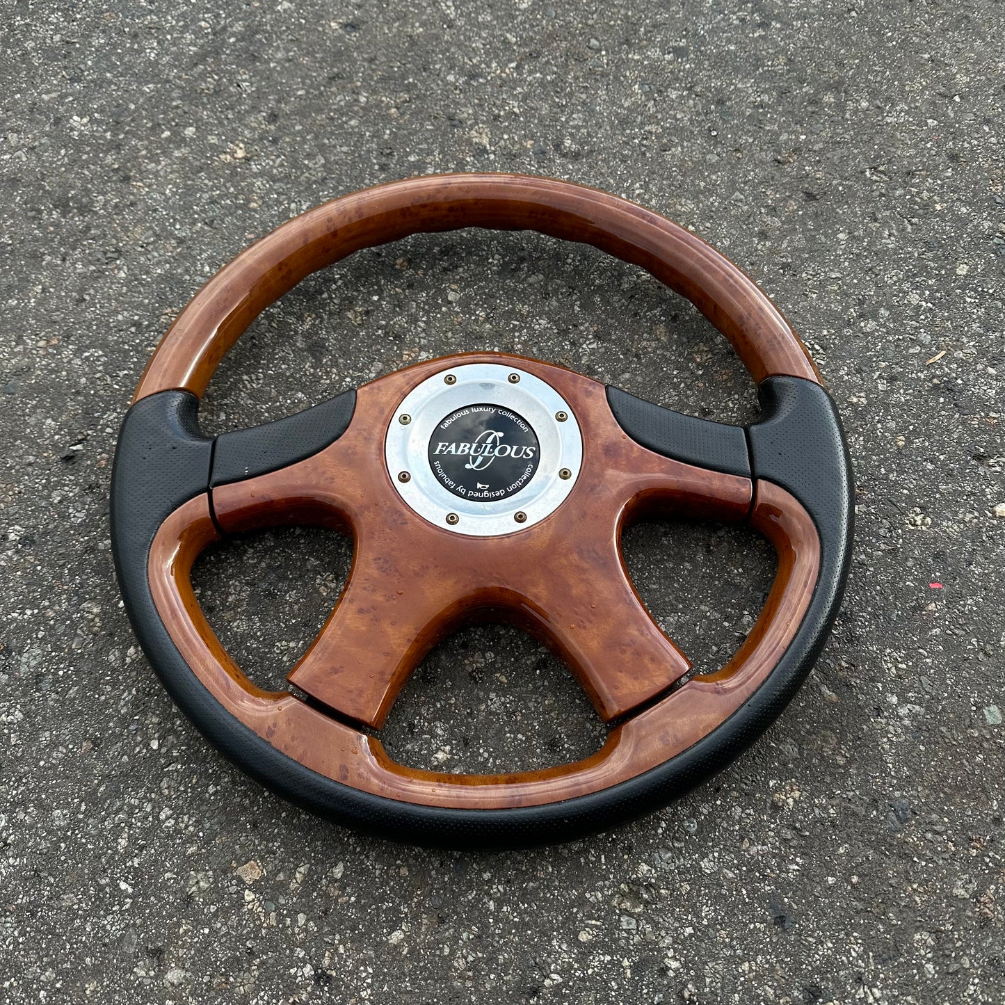 Fabulous Wood Grain Steering Wheel