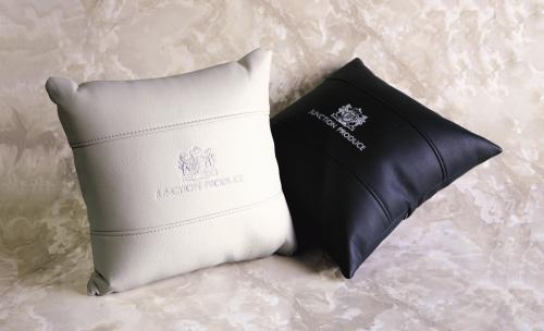 Junction Produce Missions Leather Cushion